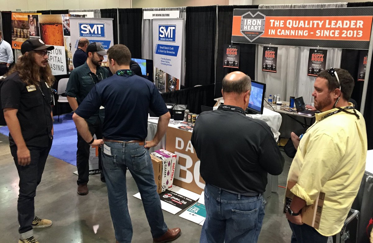 Lunch time at #SBC2017, grab a bite and take some time to chat with all of our great vendors! #Nashville #Craftbeer