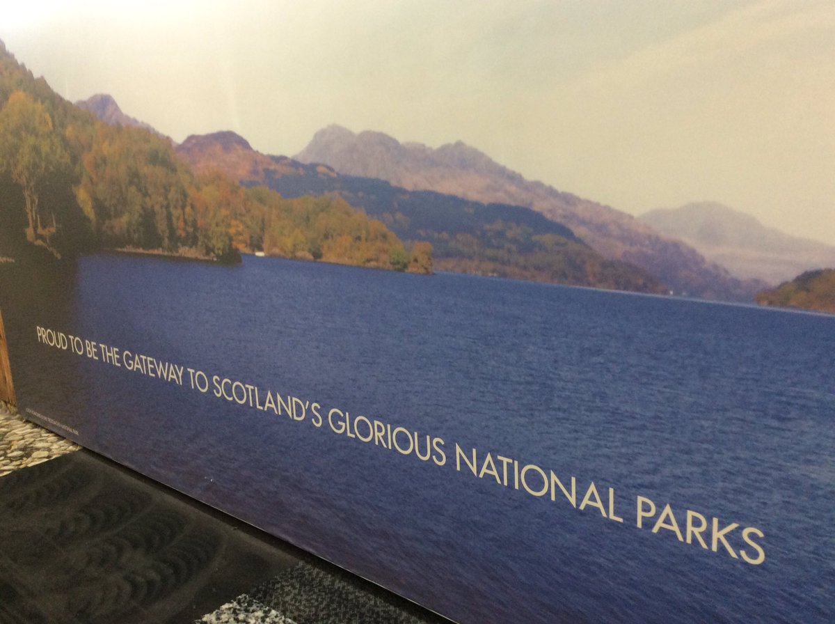 LochLomondCEO's tweet image. Great to finally see @lomondtrossachs @GLA_Airport international arrivals installation Still looking good after 3yrs