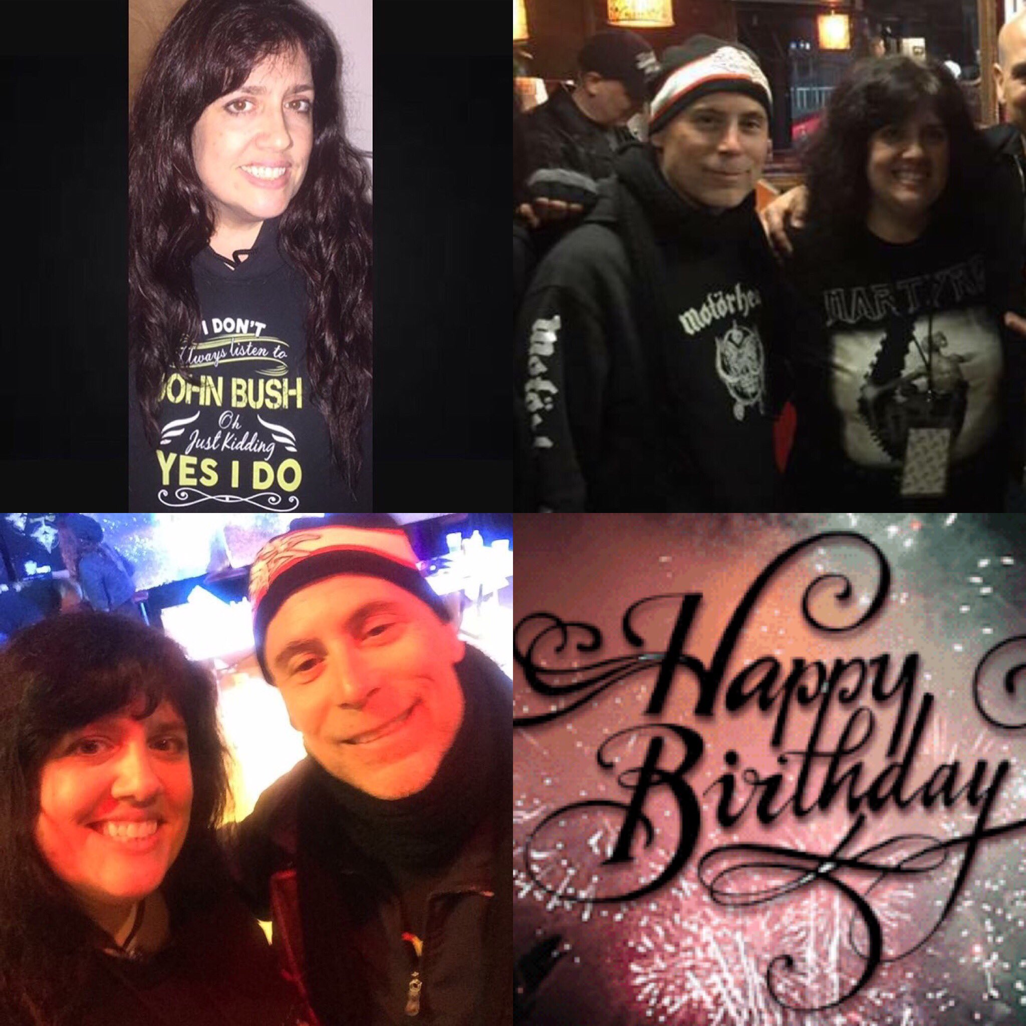 Happy Birthday to John Bush of !! Love you!! So many blessings and happiness sent your way!!    