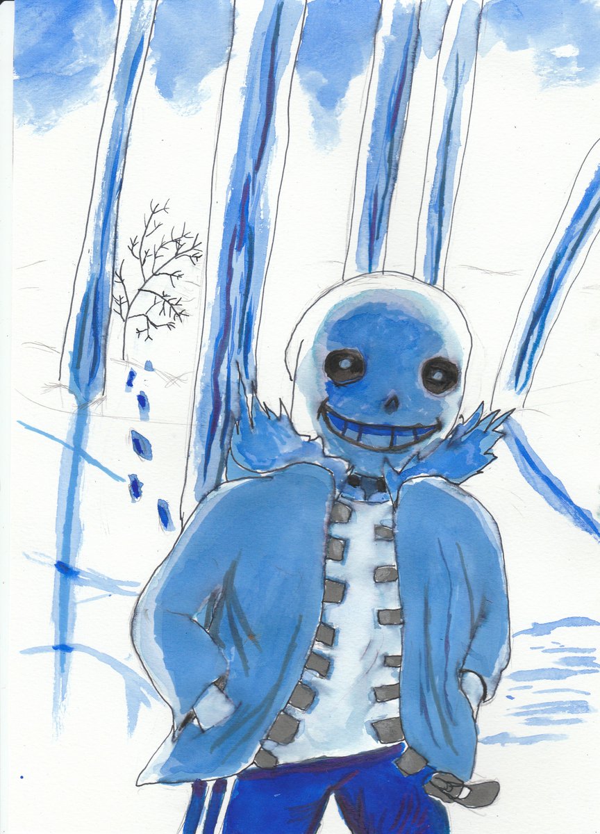 skullyface00's tweet photo. sans walking
check out of my work i hope you like it. https://t.co/EmJ1Th4T23
#undertale #watercolor #drawing #snow #skeleton #deviantart https://t.co/J7QS6AzuHY
