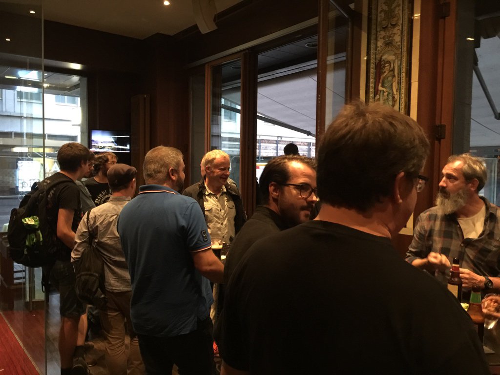 bitcoin_ch's tweet photo. A very civilised start to the #SegWitParty in Zurich https://t.co/mERBVWiX1j