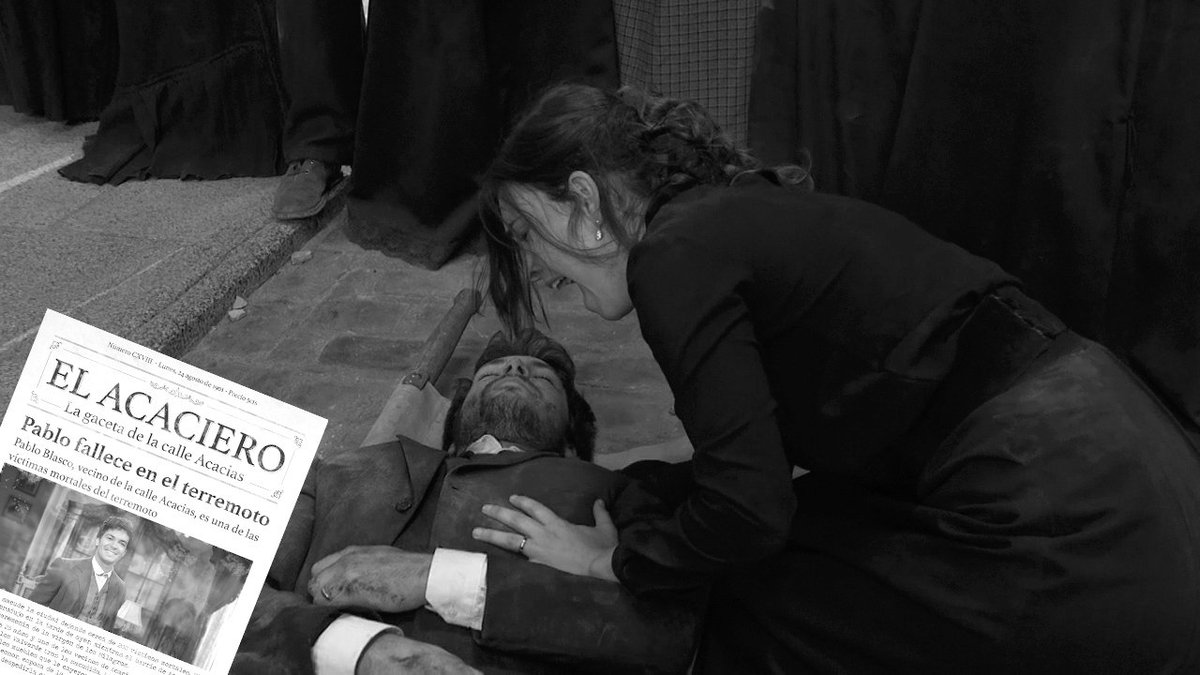 acacias38_tve's tweet photo. EL ACACIERO se hace eco de la noticia de la muerte de Pablo ¡Mira esta y todas las portadas de nuestro periódico! https://t.co/WhTnhw3HGK https://t.co/dFCf5cvTW4