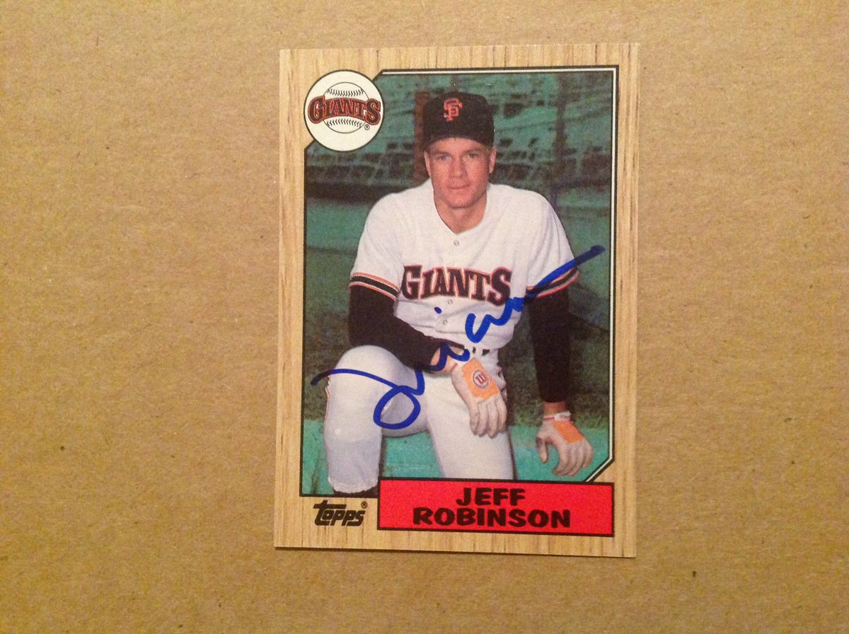 MyPenIsHugeTTM's tweet photo. Jeff Robinson, 15 days. #TTMSuccess #MakeCollectingGreatAgain #MyPenIsHuge #OnePer #ReturnedAnotherCardUnsigned @autographblog https://t.co/lE74fRmcdu