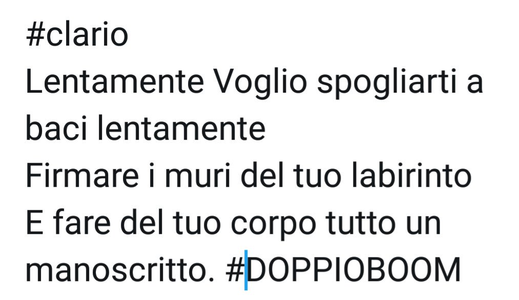 Roryswho's tweet photo. #clario 
#doppioboom  
ECCO PERCHÉ MARIO LA CANTA SPESSO. PER TRANQUILLIZZARE CLAUDIO https://t.co/fQzAysBYut