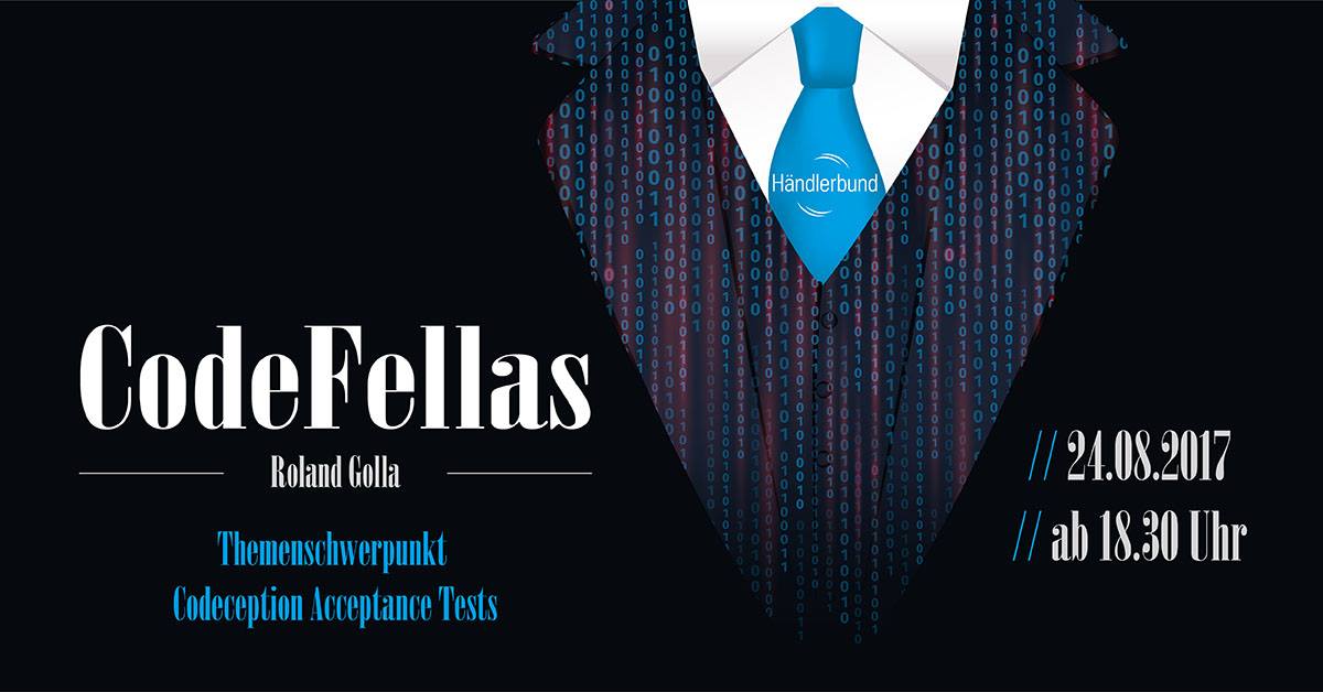 Code_Fellas's tweet photo. Auf geht's! 💪
Heut findet zum 2. Mal #CodeFellas statt! Wir coden, fachsimpeln, lernen dazu. 18 Uhr im #ArcusPark! Diesmal: #Codeception https://t.co/7iJ9MMwgf6