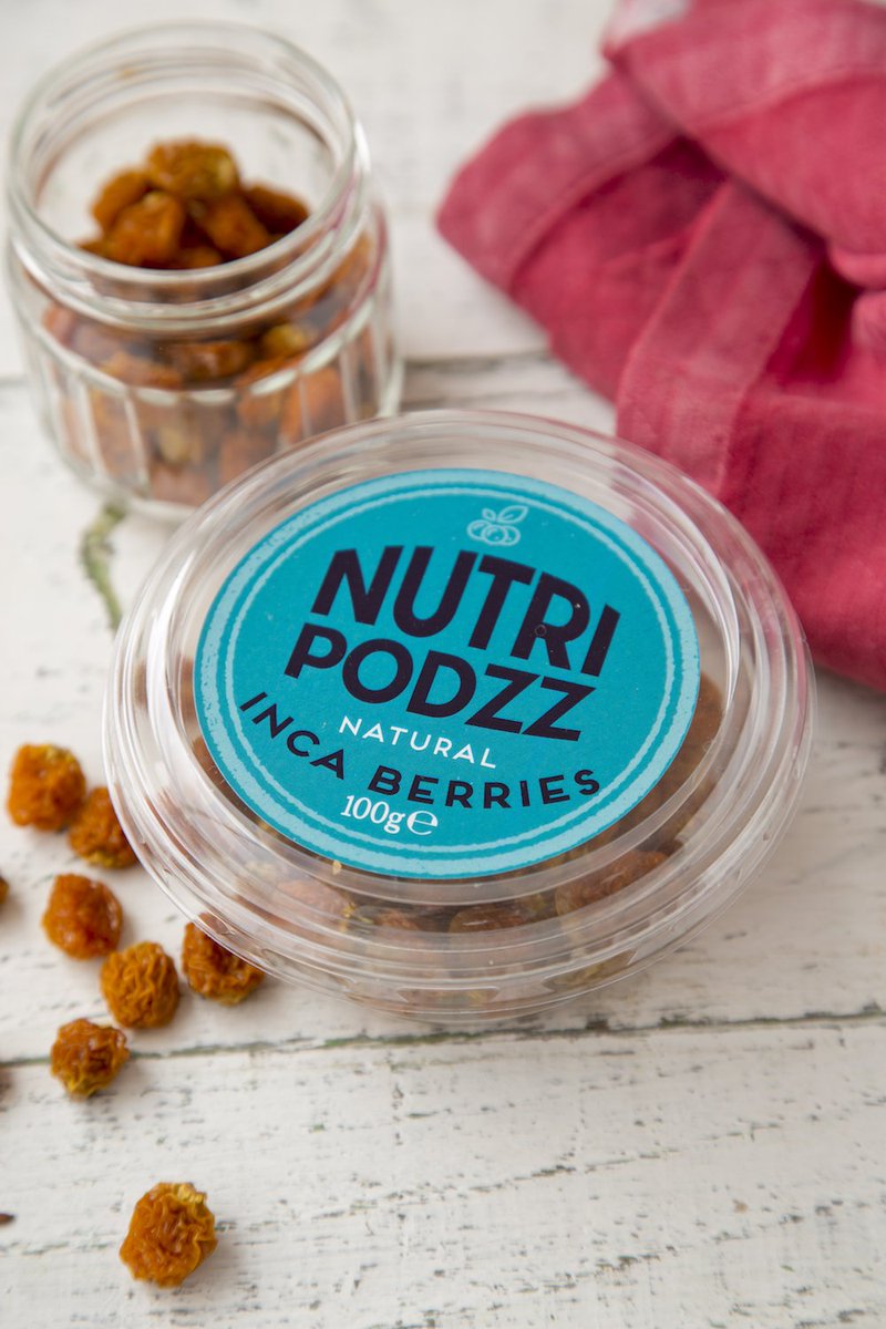 Nutripodzz's tweet photo. Hitting that 3 o’clock slump? #Sprinkle our #IncaBerries on your afternoon snack - They're rich in protein and Vitamins A, B &amp; C! 😊 https://t.co/fjJadThjy0