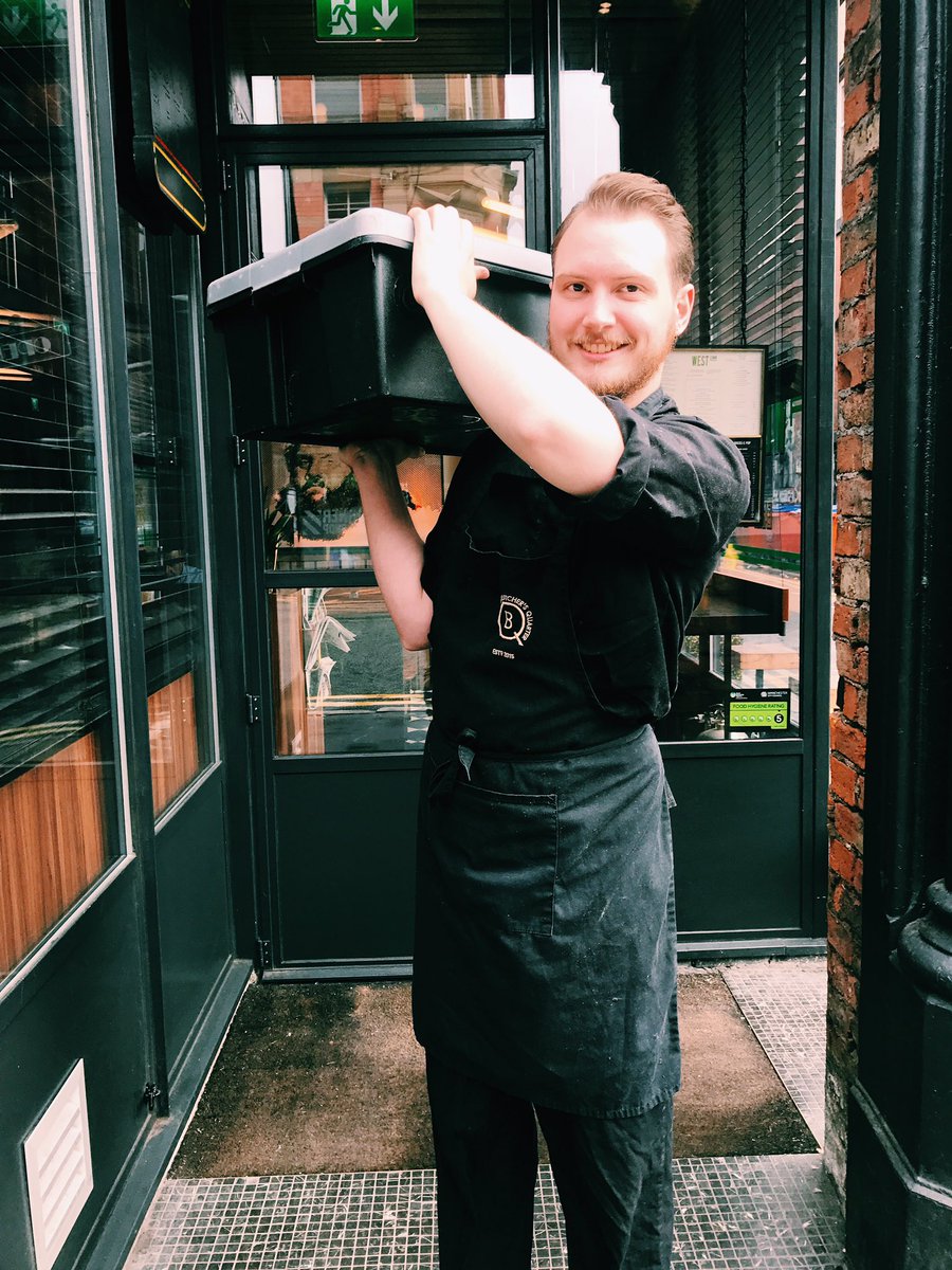 This is Billy, from <a href="/butchersquarter/">Butcher's Quarter</a> round the corner. Our produce is delivered on foot every day!

#WestCornerNq