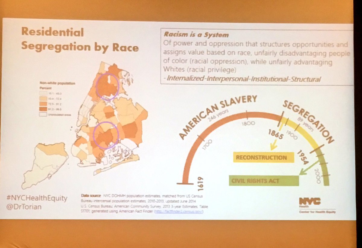 TinaShermanNC's tweet photo. .@DrTorian talks about how systemic and institutional racism affects health equity. #StayWokeandBF #breastfeeding https://t.co/ZNFmA7F7yM