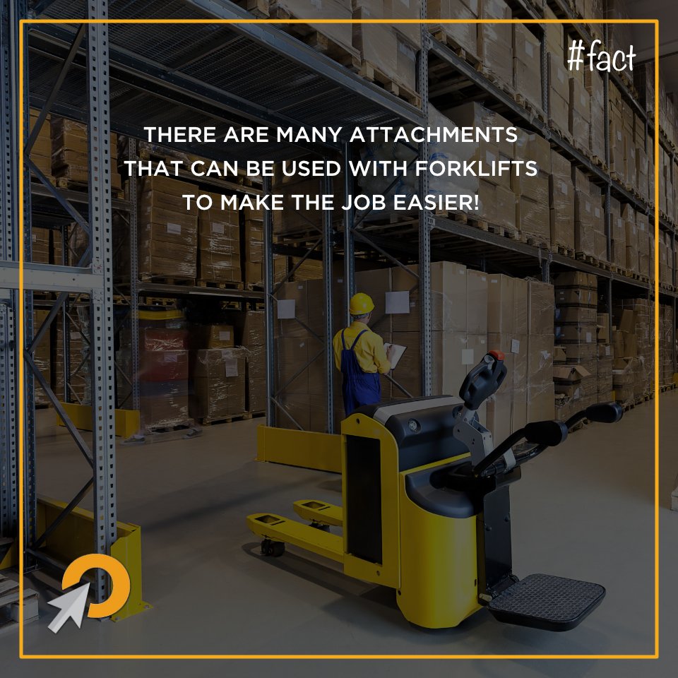 ForkliftJob's tweet photo. There are many #attachments that can be used with #forklifts to make the #job easier! Operators know #best! https://t.co/CdyRUgsMgq https://t.co/kAKcvsUq29