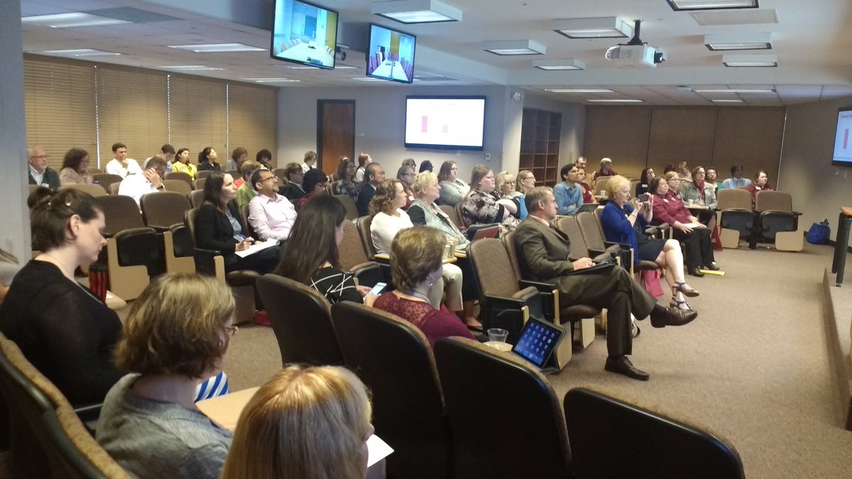 CD3atTWU's tweet photo. #teachlearn17 Welcome! Look at the turnout for the Teaching and Learning Symposium. https://t.co/cmzIhfI2CY