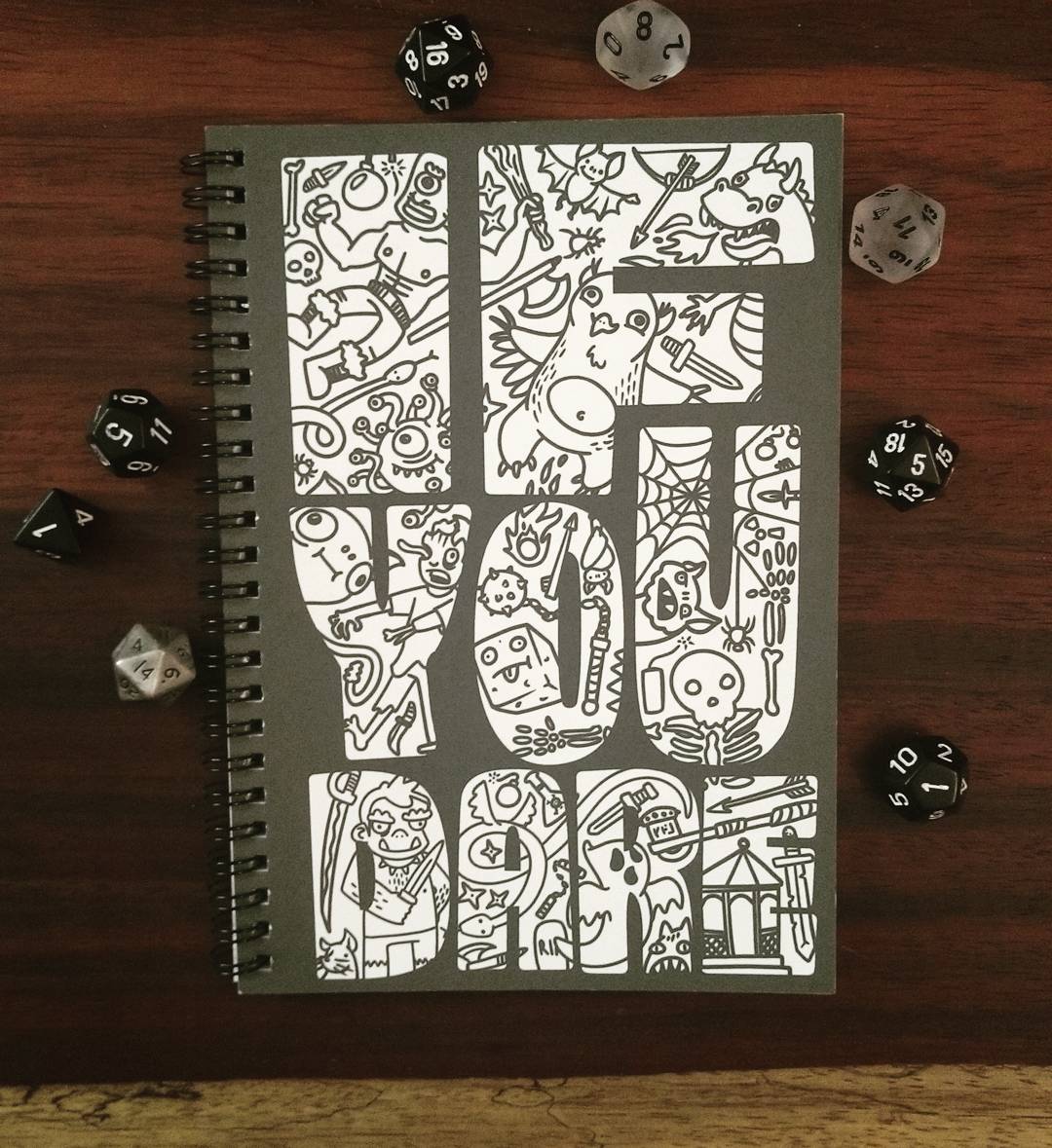 CriticalShoppe's tweet photo. Finally got my journal for dnd campaign planning!! https://t.co/vVf4A1y9AC Free shipping ends soon #dnd #rpg https://t.co/X4ZAKvgbXC