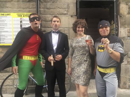 ComedyDining's tweet photo. ⭐️⭐️⭐️⭐️
It's 4 stars for the fools! #edfringe17 #review 
https://t.co/wgiWgWvzkP https://t.co/uveRIb6Toj