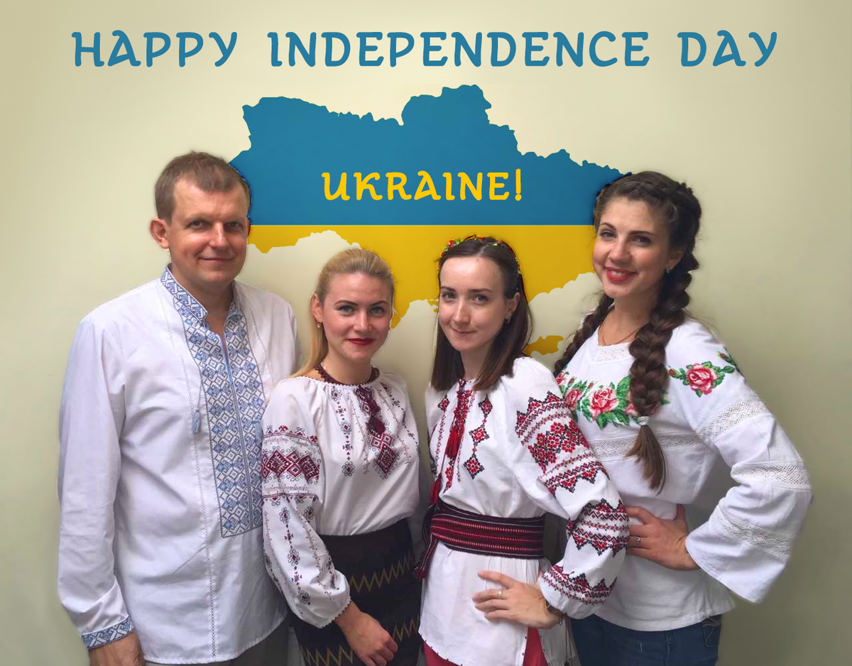 basquare_'s tweet photo. Happy Independence Day, #Ukraine!  
#Basquare #Lviv team celebrates together! :) https://t.co/PdJMh88tTm