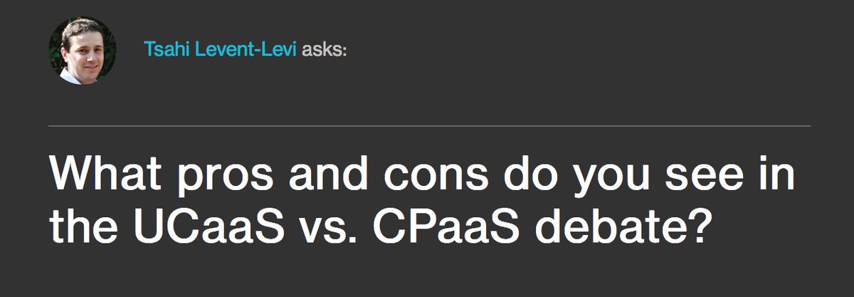 #UCaaS vs. #CPaaS: Which supports external #communications better? via <a href="/searchuc/">UC SEARCH GAMING</a> 
bit.ly/2x8FPF6