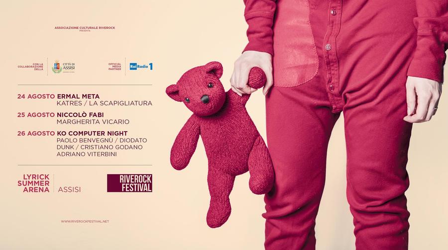 Stasera al #RiverRockFest il Cantautore <a href="/MetaErmal/">Ermal Meta</a> 
#24Agosto #Assisi 
goo.gl/7QaQYj