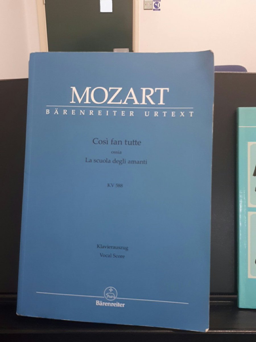 WillStevens4693's tweet photo. Back to the grindstone before @SimplyOpera rehearsals begin next week! #così #mozart #lovewhatIdo https://t.co/18fXBt6iVq