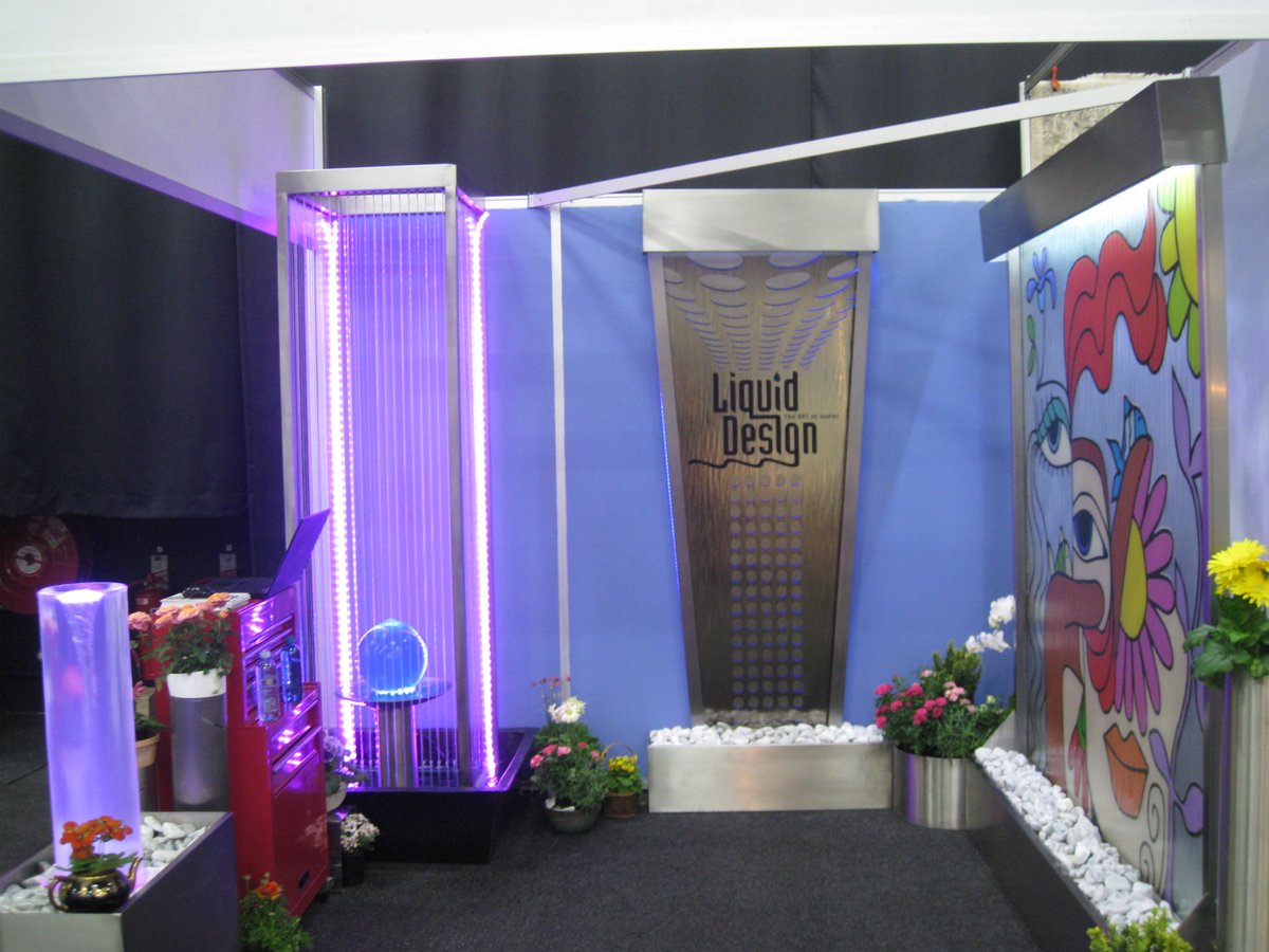 design_liquid's tweet image. Stand at Decorex 2017