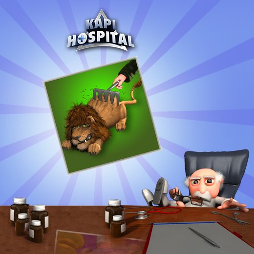 upjers's tweet photo. #KapiHospital hat ein Herz für Tiere! Jetzt gibt es das Bonus-Item "Großkatzentherapie" für die Geschenkekiste: https://t.co/wBRXCOWf8E https://t.co/8qaG7M1KOC