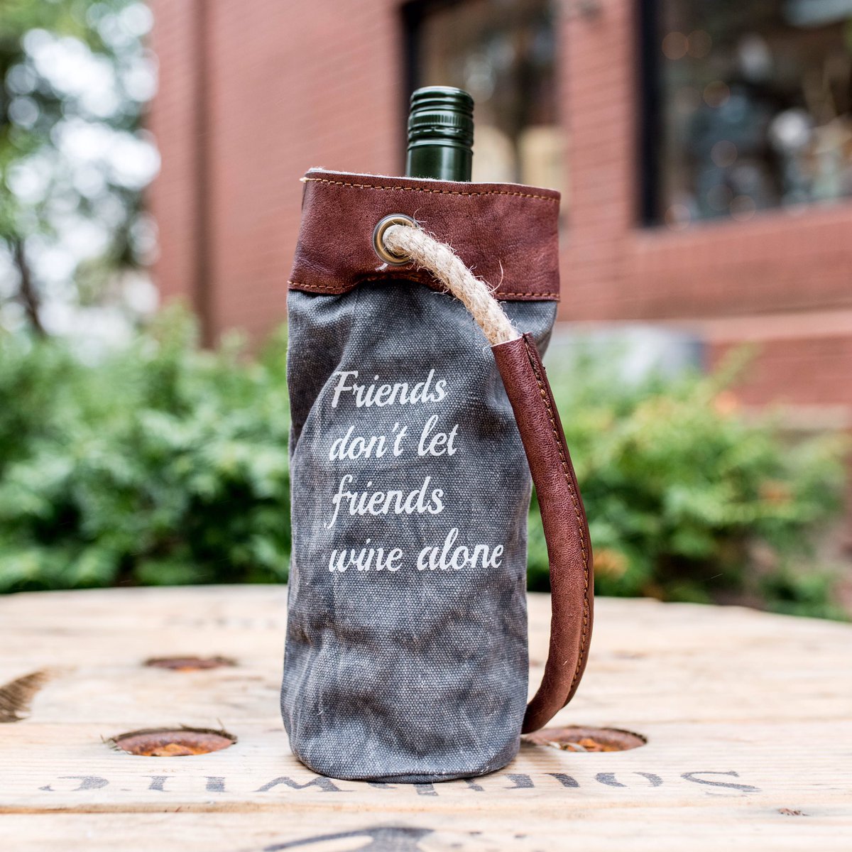 Here's our #ThursdayThought courtesy of <a href="/ivylaneshop/">Ivy Lane</a>'s cute carrier  🍷  We hope y'all did #WineWednesday right last night!  #NBPT #Boutique