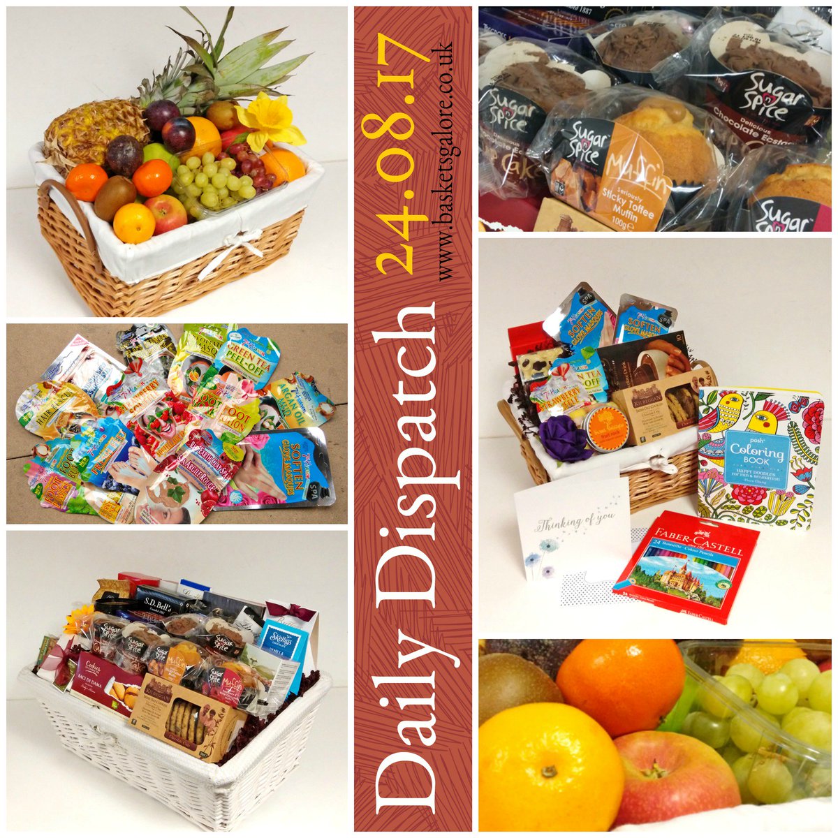 BasketsGalore's tweet photo. Daily #giftbasket dispatches! Retweet &amp; Follow to #win Info: https://t.co/zA2p8LsSBN      Rules: https://t.co/pvJw9BeJSs https://t.co/so0sE3uxkM