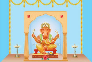 विवेक बुद्धि उत्पन्न कर चित्त को शांत करनेवाले 
#GaneshChaturthi