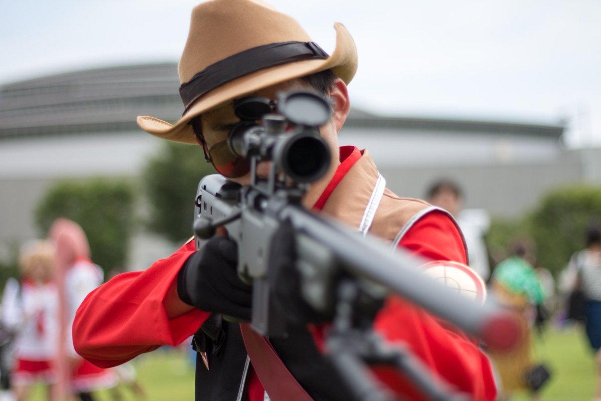 ぐらぽ C92コスプレ Team Fortress 2のスナイパー Udon Gentleman Tf2のスナイパーコスを見られるとは歴史の長い好きなゲームだったので嬉しかったです 撮影させて頂きありがとうございました