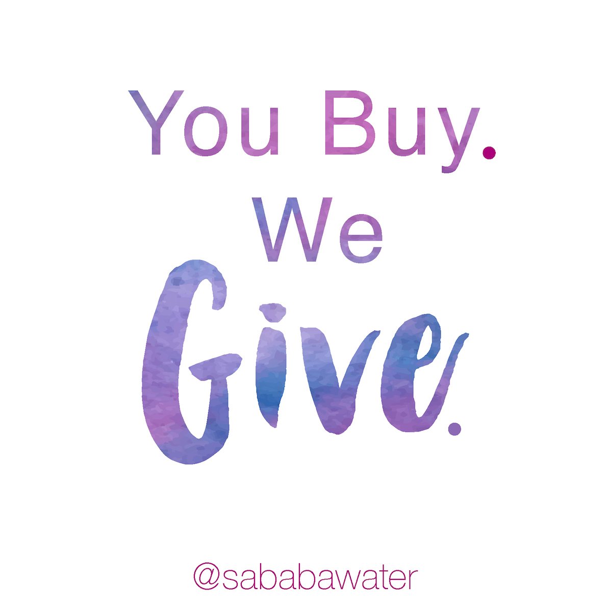 sababawater's tweet photo. It's that simple. #oneintoone #endtheirhunger https://t.co/BZuZK6uIKU