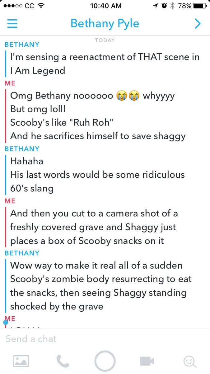 Kelso1093's tweet photo. So I saw a Scooby Doo apocalypse au comic at the LOC and then @bethany_pyle and I came up with this beauty #MakeItHappenHollywood https://t.co/mlKG8rvhus