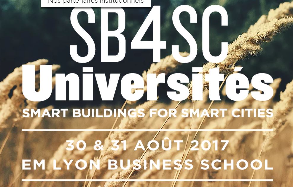 J-5! Inscrivez-vous aux Universités d’Été du Smart Building #SB4SC @FFDomotique @SBA_France <a href="/EMLYON/">emlyon business school</a> 30&amp;31/08 ffdomotique.org/actualites/j-5…