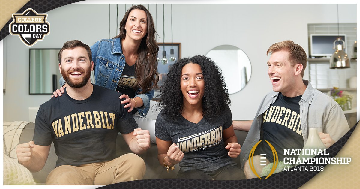 Getting excited for #CollegeColors Day? Same. Gear, tickets &amp; trips to the @CollegeFootballPlayoff await you @ collegecolorsday.com!