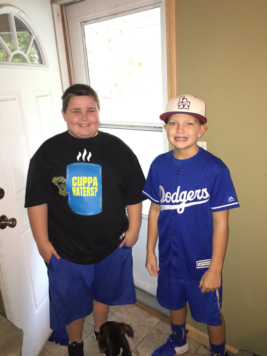 RealCoachGripp's tweet photo. One of my boys had to rock @real1 for school! #NotSawft https://t.co/fDEG1kZVbu