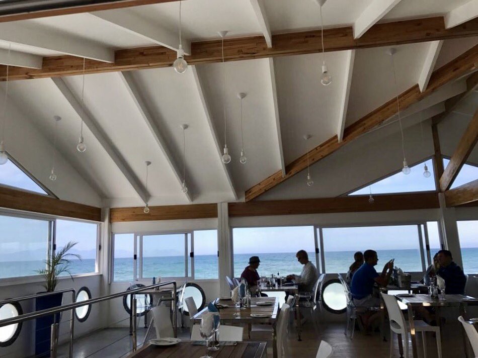 Wildetecture's tweet photo. Brass Bell Restaurant- Kalk Bay. Use of ships, ocean and marine life as design theme. #architecture #CapeTown #interior https://t.co/QEiqlSGDWX