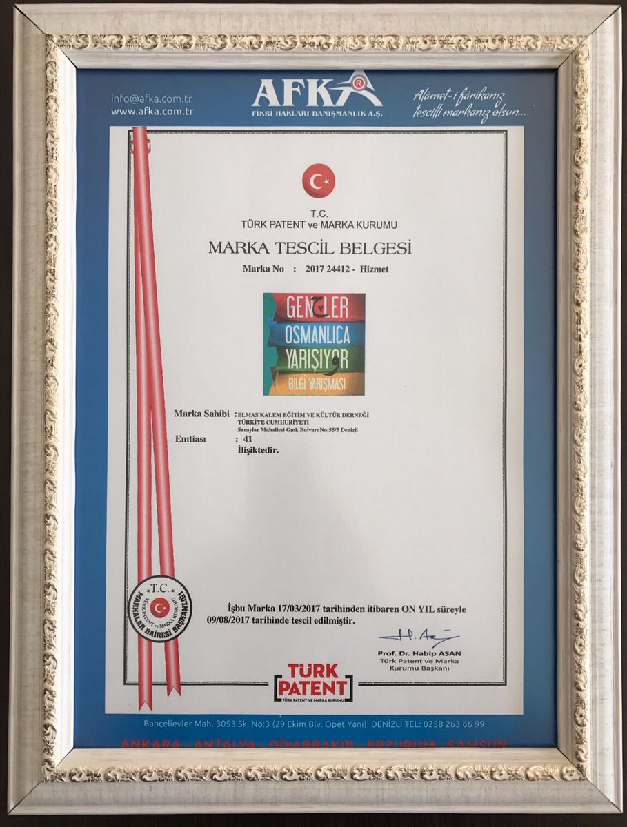 Elhamdulillah artık Marka olduk.