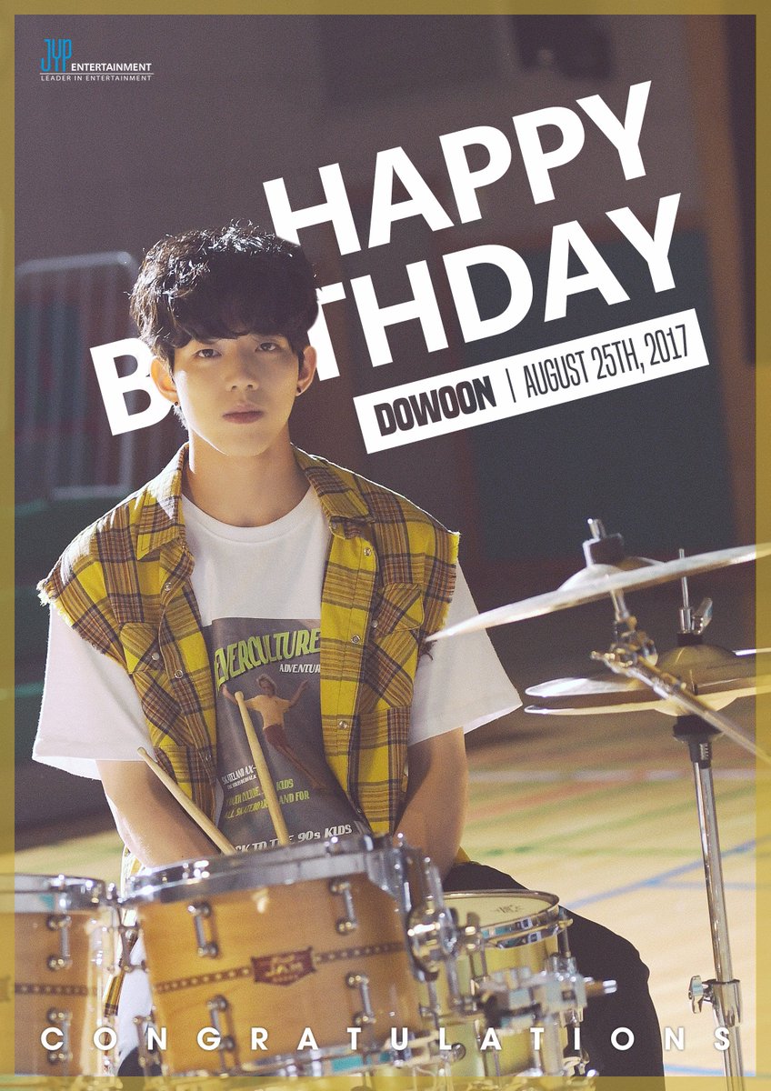 day6official's tweet photo. HAPPY BIRTHDAY DOWOON
#HappyDowoonDay https://t.co/kmQ7sOOATk