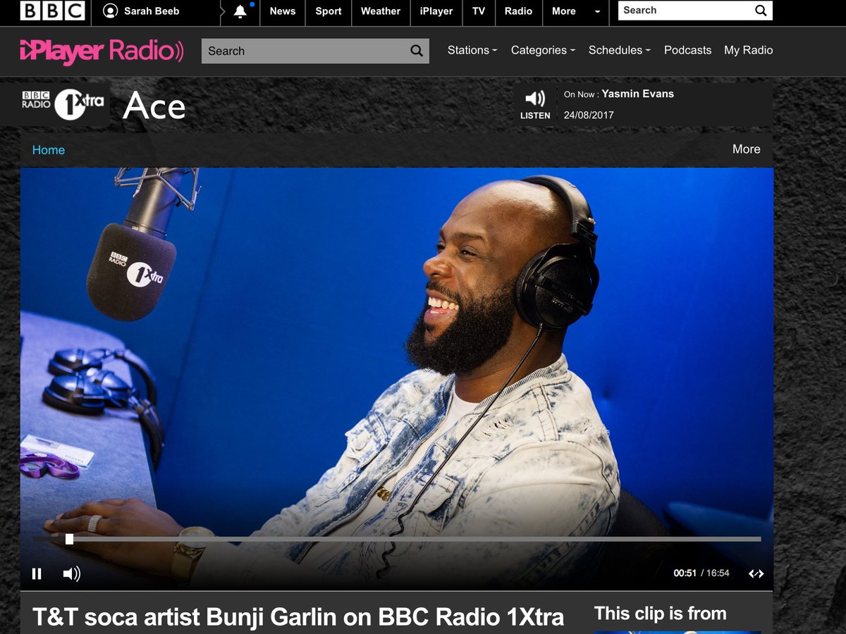 Greensleevesrec's tweet photo. Yay! @BUNJIGARLIN on @1Xtra with @DJAce https://t.co/FeYFQuKtnR #busshead #eventim #TriAngels #morrisroots #tearsmas #NottingHillCarnival https://t.co/xu2le9SVjH