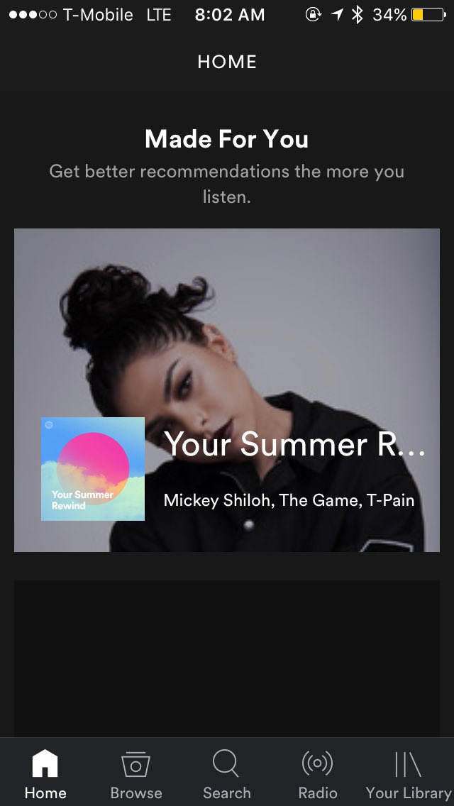 mattMONTANEZ's tweet photo. I guess I listened to a lot of @MickeyShiloh this summer. #SummerWasted. ๐๐ฝ https://t.co/p8I45waMkU