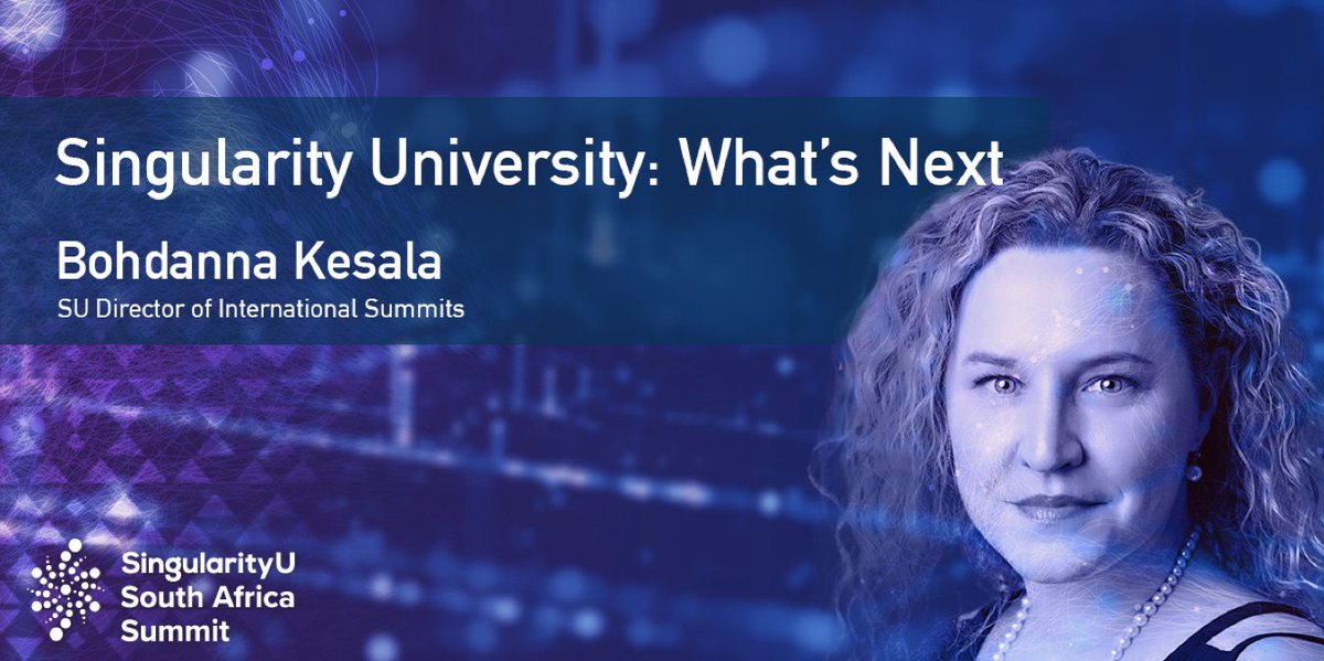 From <a href="/SingularityU/">Singularity</a> in Silicon Valley, we bring you <a href="/Bkesala/">Bohdanna Kesala</a>. Whats next for <a href="/SingularityU/">Singularity</a>? #futureproofAfrica