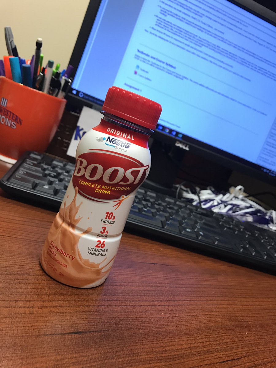 kileybell_'s tweet photo. Feeling like Kanye this morning #BoostForBreakfast https://t.co/7NoYHgcMQX