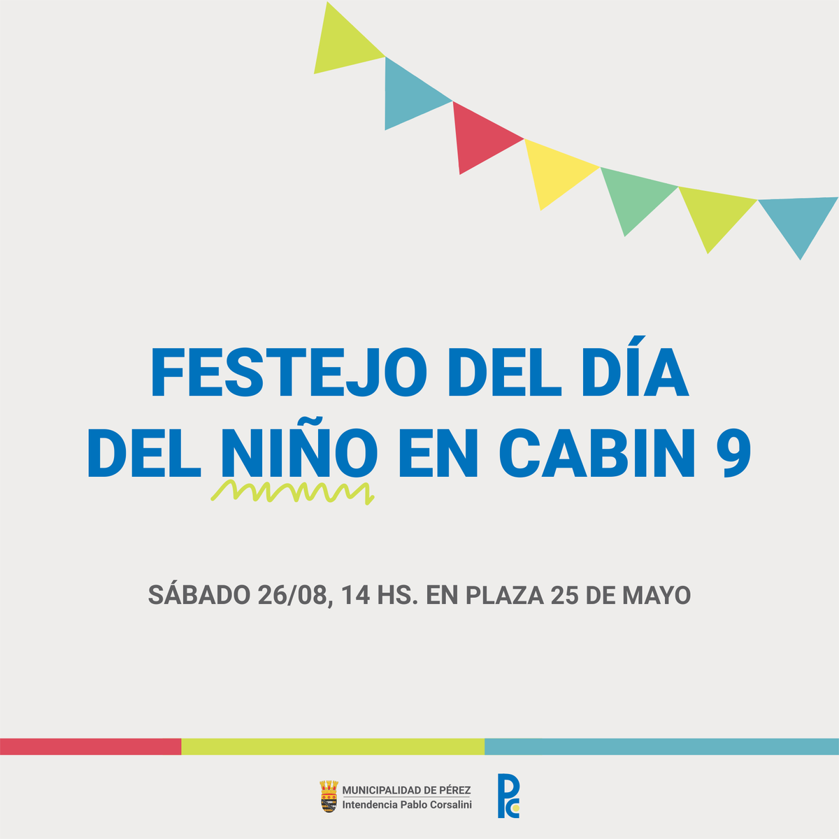 Perez_Cdad's tweet photo. Este sábado festejamos el día del niño en Cabin 9 y ¡NO TE LO PODÉS PERDER! Te esperamos para disfrutar de una tarde muy divertida.  🎉 https://t.co/bLVXLNlaeb