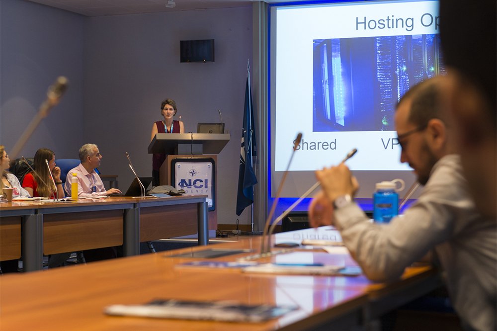 icsss_cyber's tweet photo. Today the #ICSSS2017 group visited @NCIAgency for an introduction to the agency and was lectured on the latest insights on cybersecurity https://t.co/ZPTKNsTSxk
