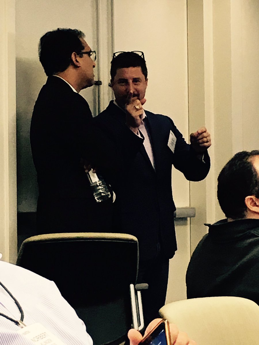 kaveenm's tweet photo. @DeloitteSAP Tech Leadership plotting to take over the world…@ratnangdesai and Doug Oliver #techsummit2k17 https://t.co/5GxgfkP4R2