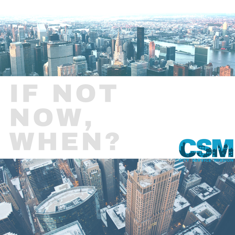 ServewithCSM's tweet photo. It's a simple question with a simple answer: "If not now, when?"
#servewithCSM https://t.co/J3aftT4TV8 https://t.co/vk7fLMOCzF