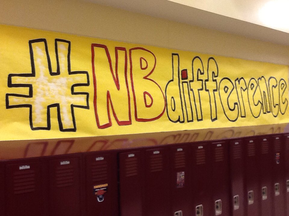 NBHSPrincipal's tweet photo. #NBdifference https://t.co/JFXQeR0ixn