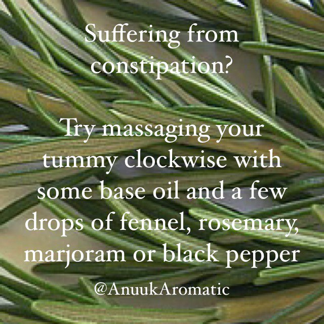 MsAnuJohanna's tweet photo. Suffering from constipation? Try aromatherapy #healing #healthyliving https://t.co/EUdCkiZtTG