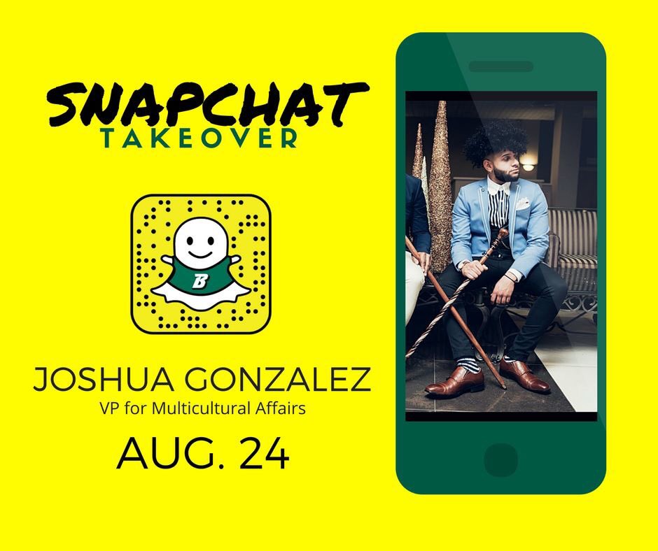 binghamtonsa's tweet photo. Check out the SA's very own VPMA, Joshua Gonzalez, as he takes over the university snapchat today! https://t.co/SXeOOnjJNj