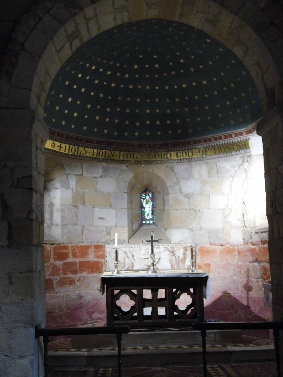 weila65's tweet photo. Holy Trinity, Old Bewick, N'Land. Original 1107. Subject to  Scots raids. Rebuilt 14thc &amp;19thc Unusual apsidal sanctuary    #weila'sdoorstep https://t.co/b5H5fv8puE