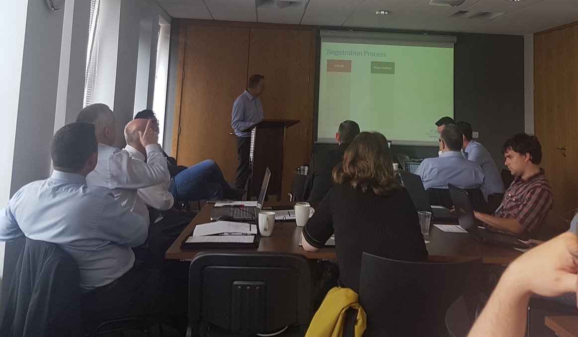 imvo_ireland's tweet photo. IT software providers working hard at the IMVO technical workshop held on Monday 21st, August #IMVO #EMVO #SolidSoftReply https://t.co/d4wNdvBTaB