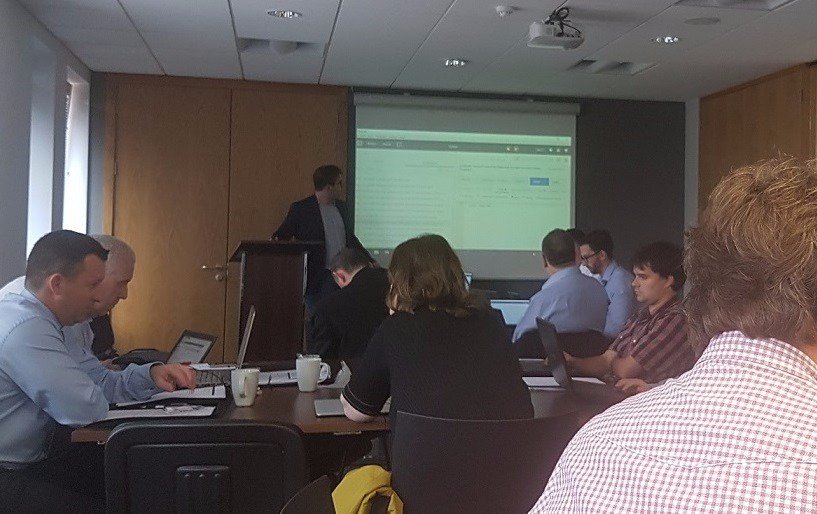 imvo_ireland's tweet photo. IT software providers working hard at the IMVO technical workshop held on Monday 21st, August #IMVO #EMVO #SolidSoftReply https://t.co/d4wNdvBTaB