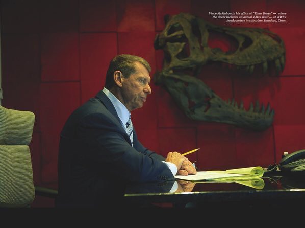 Happy Birthday Vince McMahon. Coolest office EVER 