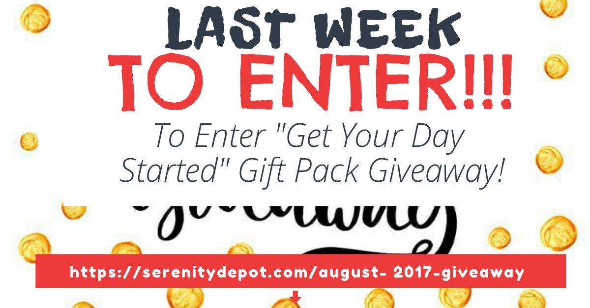serenity_depot's tweet photo. LAST WEEK TO ENTER to win a smartwatch, gift card, AND shirt!!
#giveaway #getyourdaystarted #fun #loveit https://t.co/pYagUzo04Y